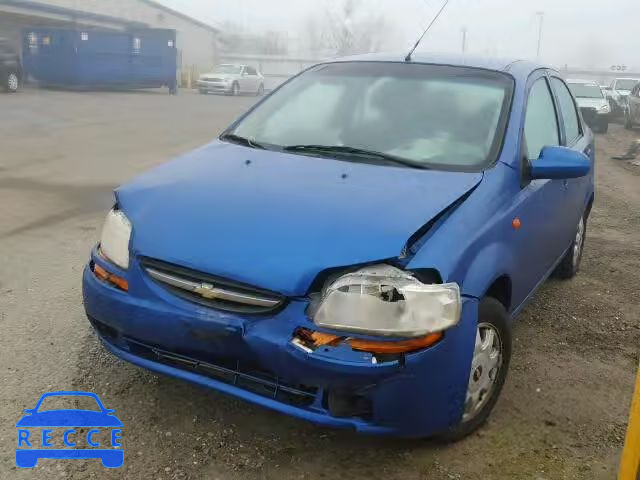 2004 CHEVROLET AVEO LS KL1TJ52624B209055 image 1