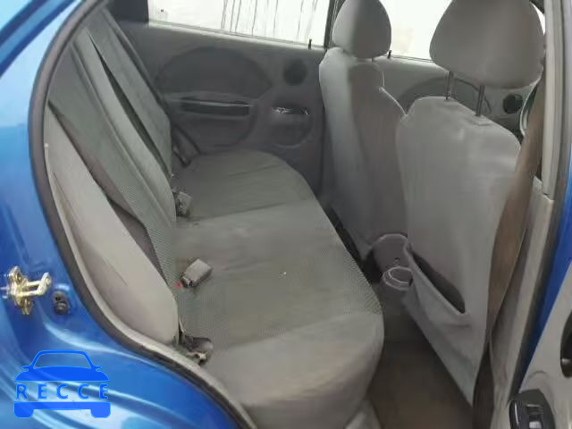 2004 CHEVROLET AVEO LS KL1TJ52624B209055 зображення 5