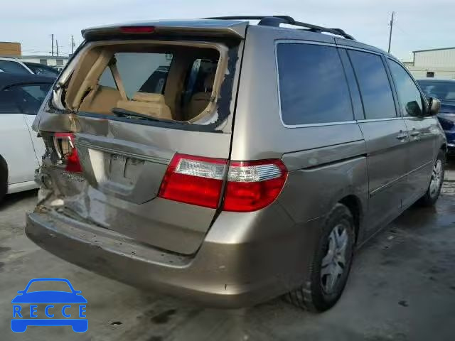 2006 HONDA ODYSSEY EX 5FNRL387X6B458527 image 3