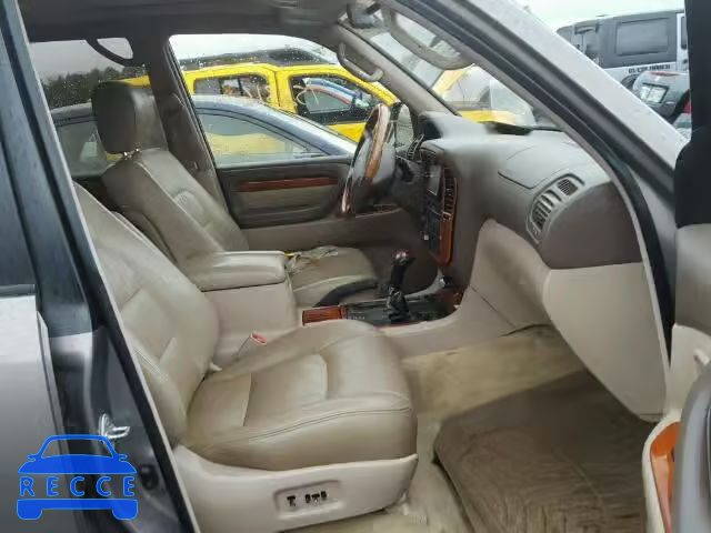 2000 LEXUS LX 470 JT6HT00W5Y0085435 image 4