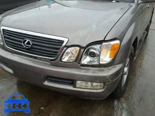 2000 LEXUS LX 470 JT6HT00W5Y0085435 Bild 8