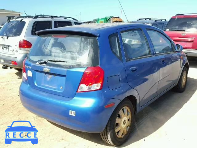 2004 CHEVROLET AVEO LS KL1TJ62634B169266 зображення 3