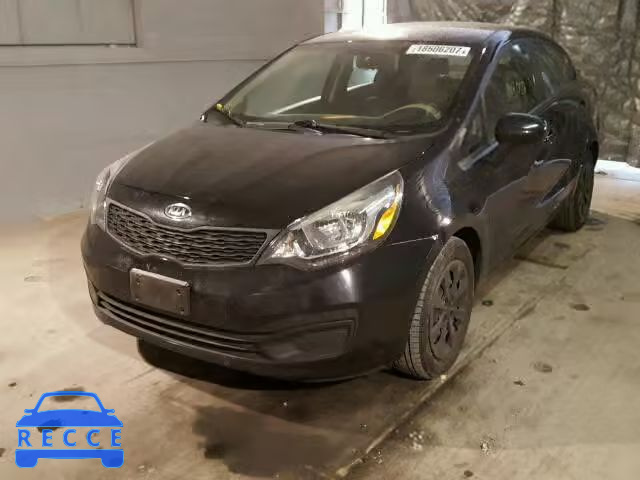2012 KIA RIO LX KNADM4A35C6044824 image 1