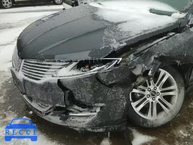 2014 LINCOLN MKZ HYBRID 3LN6L2LU7ER825287 зображення 9