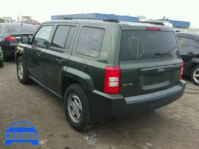 2008 JEEP PATRIOT SP 1J8FF28WX8D654157 Bild 2