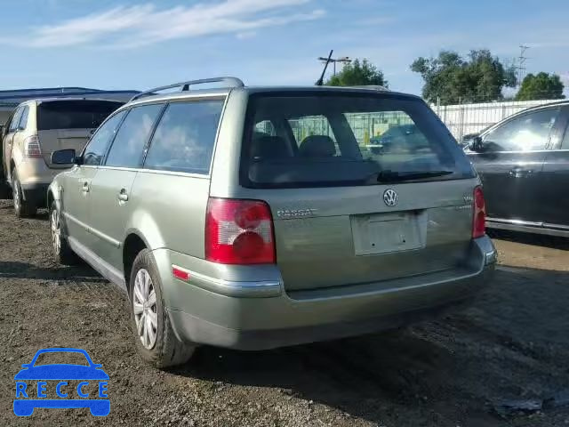 2003 VOLKSWAGEN PASSAT GLX WVWYH63B63E424687 image 2