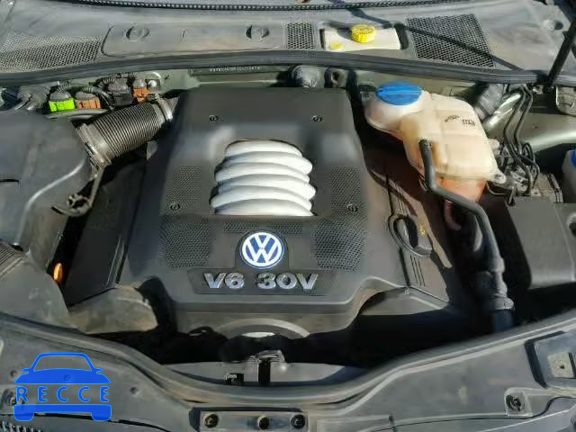 2003 VOLKSWAGEN PASSAT GLX WVWYH63B63E424687 зображення 6