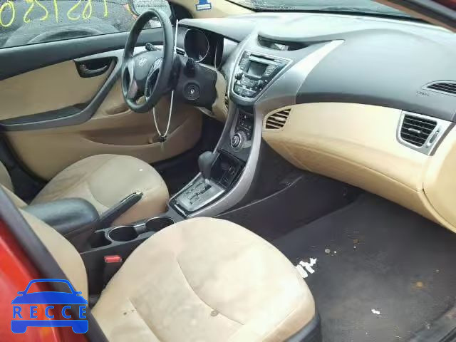 2013 HYUNDAI ELANTRA GL 5NPDH4AE3DH264981 зображення 4