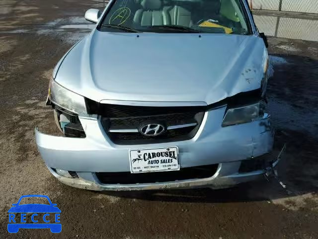 2007 HYUNDAI SONATA 5NPEU46F67H235433 image 9