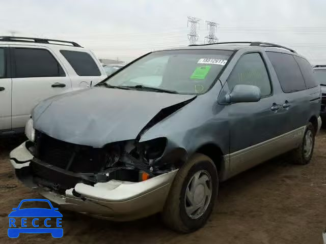 2000 TOYOTA SIENNA LE/ 4T3ZF13CXYU196554 image 1