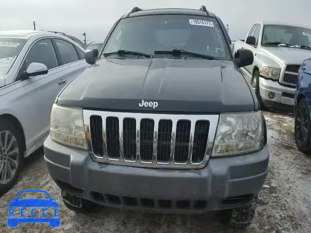 2002 JEEP GRAND CHER 1J8GW48N82C207556 image 8