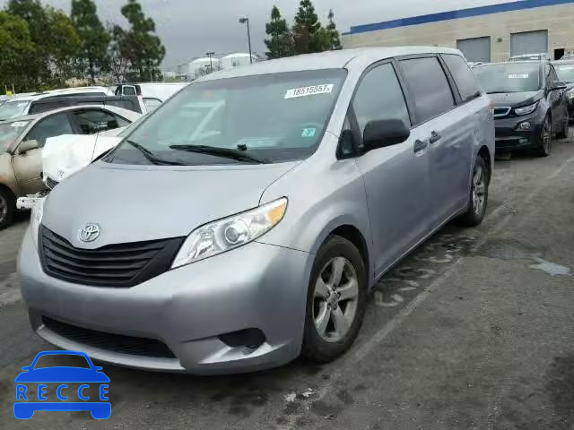 2011 TOYOTA SIENNA 5TDZK3DC7BS017062 зображення 1