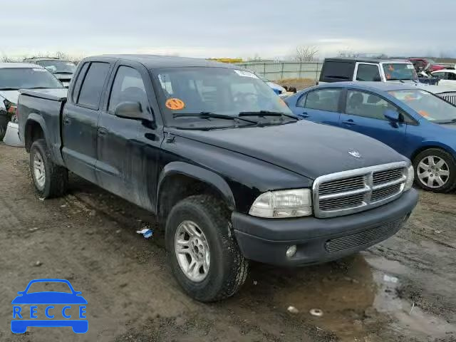 2004 DODGE DAKOTA QUA 1D7HG38N14S770241 image 0