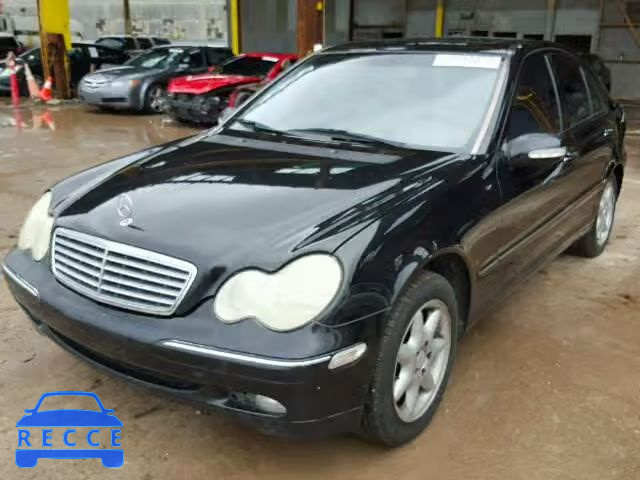 2002 MERCEDES-BENZ C240 WDBRF61J22F194190 зображення 1