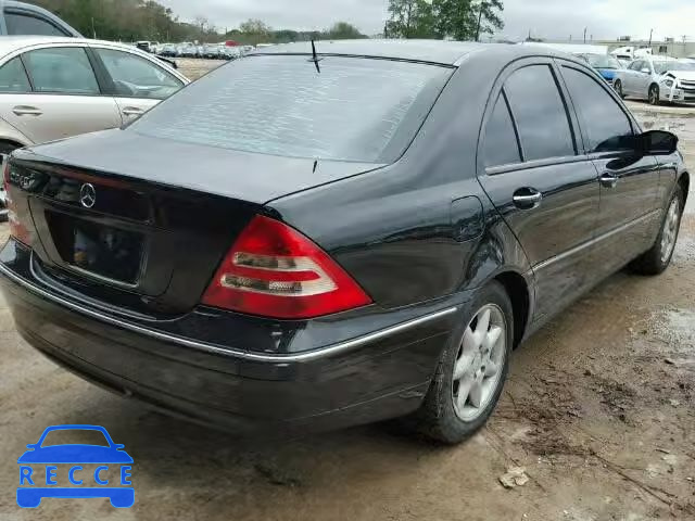 2002 MERCEDES-BENZ C240 WDBRF61J22F194190 зображення 3