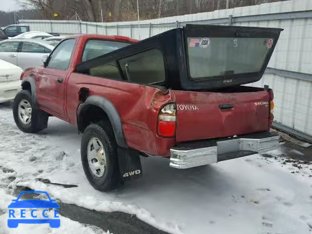 2001 TOYOTA TACOMA 5TEPM62N31Z846994 image 2