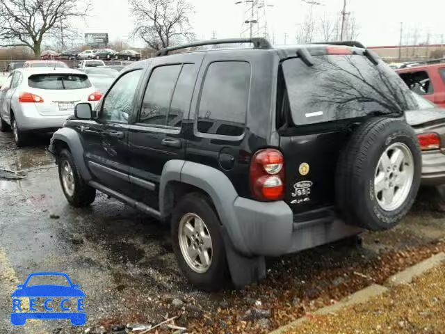 2005 JEEP LIBERTY SP 1J8GL48K25W652991 image 2