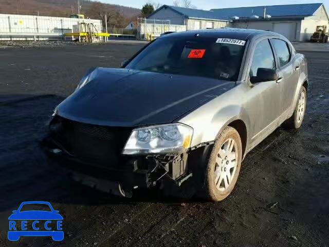 2012 DODGE AVENGER SE 1C3CDZAB4CN275100 зображення 1