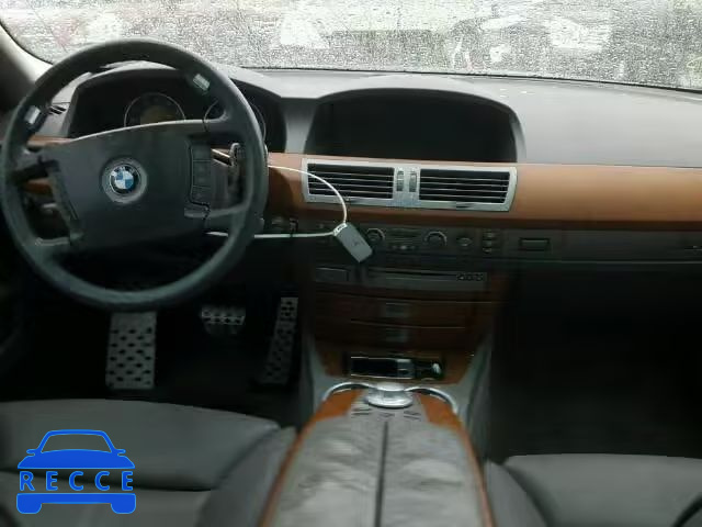2005 BMW 745LI WBAGN63505DS57182 image 8