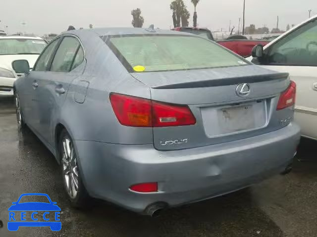 2008 LEXUS IS 250 JTHBK262782065529 image 2