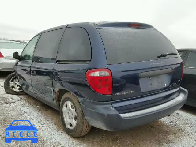 2003 DODGE CARAVAN SE 1D4GP25393B298052 image 2