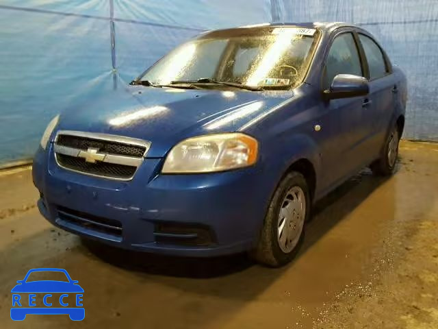 2008 CHEVROLET AVEO/LS KL1TD56668B157467 image 1