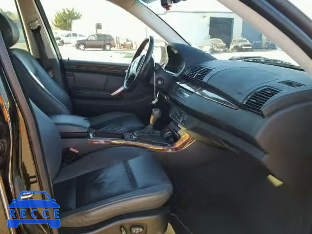 2002 BMW X5 3.0I 5UXFA53552LV73438 image 4