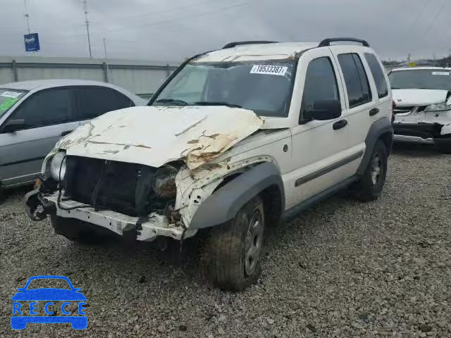 2005 JEEP LIBERTY SP 1J4GL48K65W555813 image 1