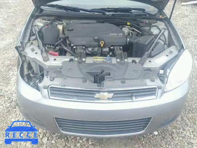 2007 CHEVROLET IMPALA LTZ 2G1WU58R179217502 зображення 6