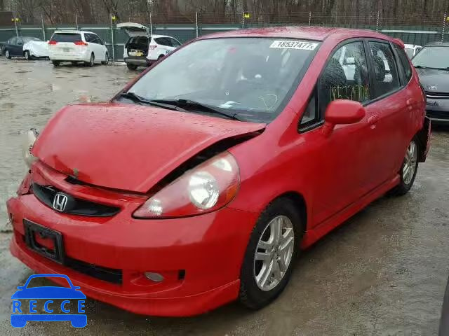 2008 HONDA FIT SPORT JHMGD37658S061860 image 1