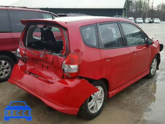 2008 HONDA FIT SPORT JHMGD37658S061860 image 3