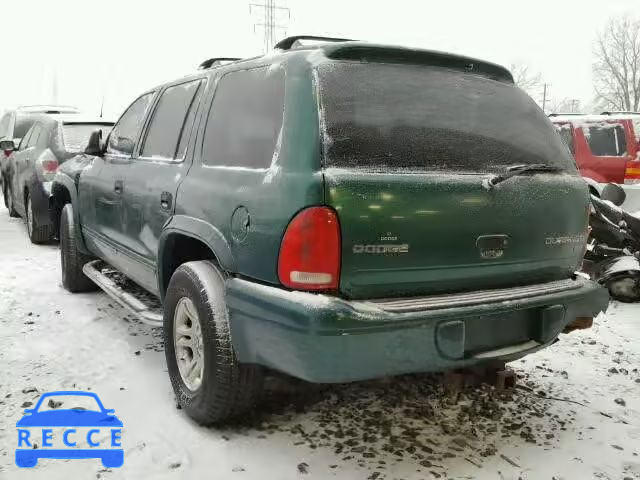 2003 DODGE DURANGO SL 1D4HS48N13F520619 image 2