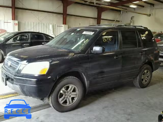 2004 HONDA PILOT EXL 2HKYF18644H503328 image 1