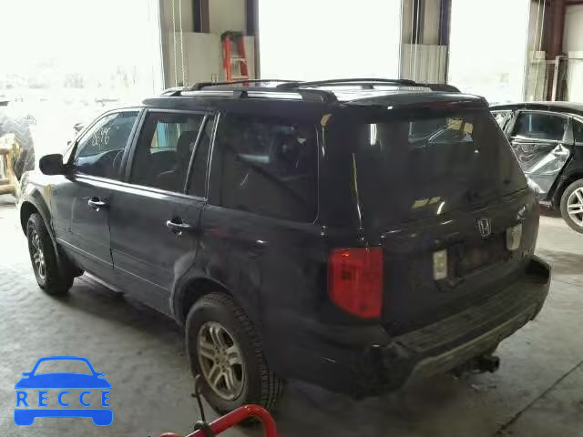2004 HONDA PILOT EXL 2HKYF18644H503328 image 2