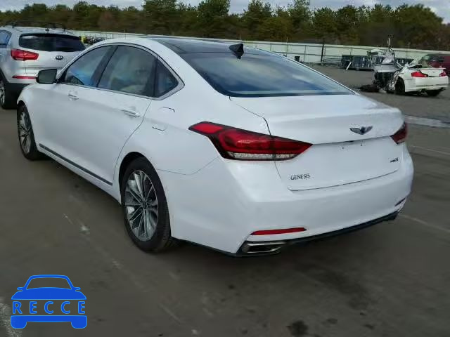 2016 HYUNDAI GENESIS KMHGN4JE0GU137262 image 2