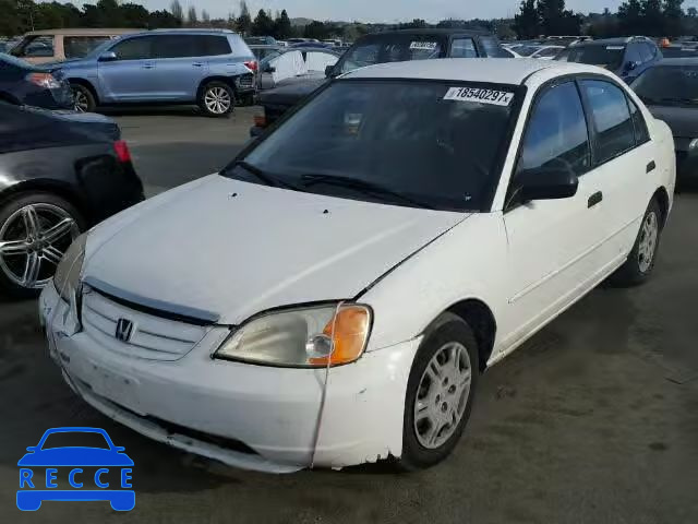 2001 HONDA CIVIC LX JHMES16521S007089 image 1