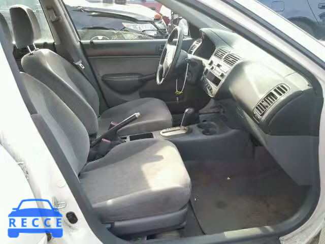 2001 HONDA CIVIC LX JHMES16521S007089 image 4