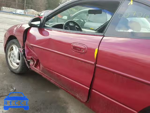 1999 FORD ESCORT ZX2 3FAKP1130XR224615 зображення 9