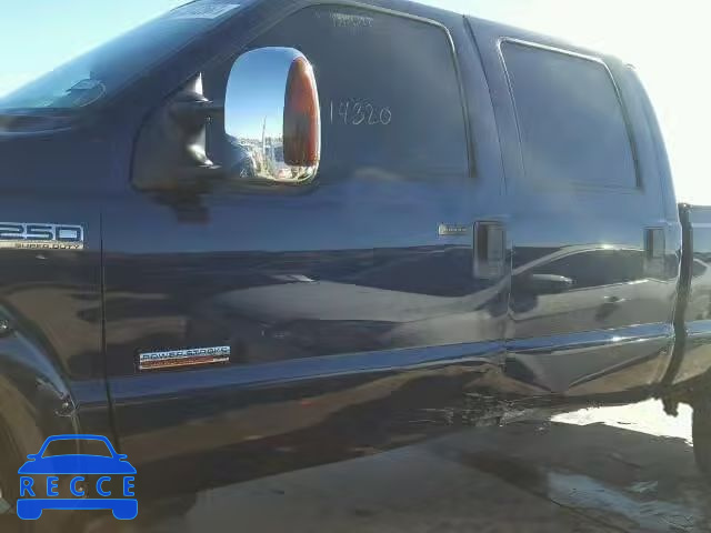 2007 FORD F250 SUPER 1FTSW21P97EA16001 image 9