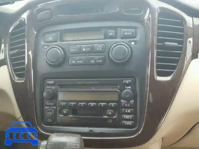 2002 TOYOTA HIGHLANDER JTEGF21A120059265 image 8