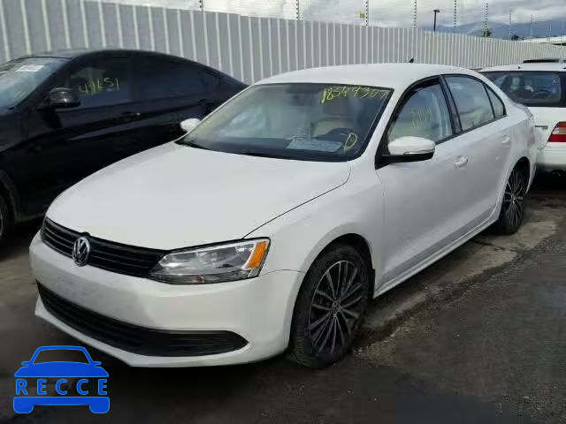 2011 VOLKSWAGEN JETTA SE 3VWDZ7AJ3BM372971 image 1