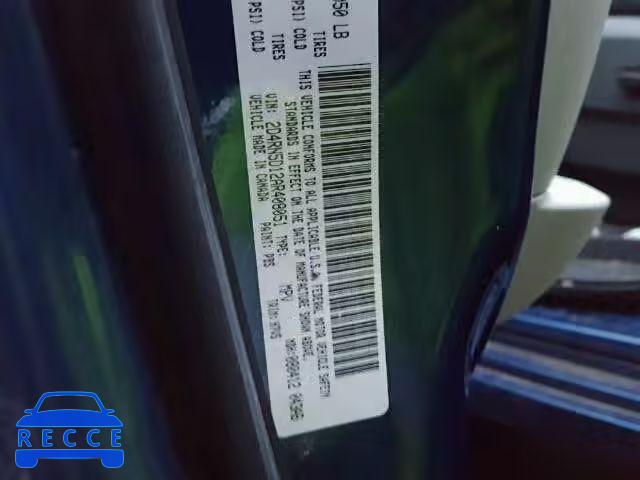 2010 DODGE GRAND CARA 2D4RN5D12AR408051 Bild 9