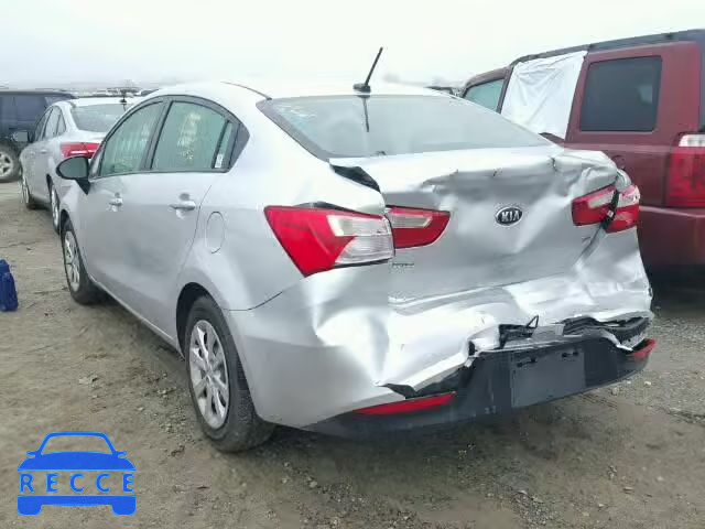 2016 KIA RIO LX KNADM4A33G6564851 image 2