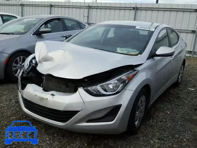 2016 HYUNDAI ELANTRA SE 5NPDH4AE5GH710245 зображення 1