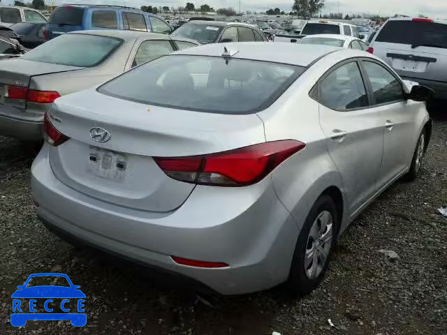 2016 HYUNDAI ELANTRA SE 5NPDH4AE5GH710245 зображення 3