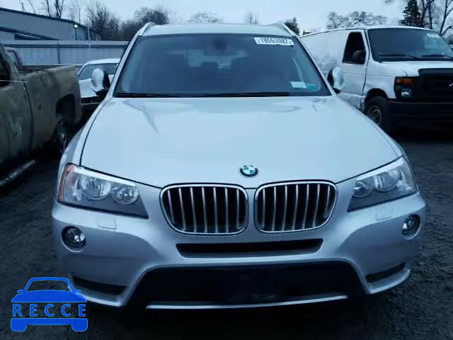 2014 BMW X3 XDRIVE2 5UXWX9C50E0D29629 зображення 9