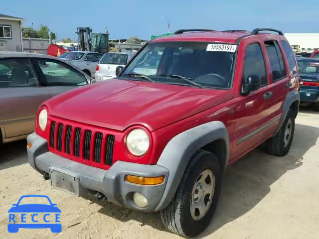 2002 JEEP LIBERTY SP 1J4GL48K22W226893 image 1