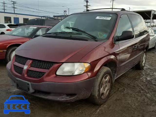 2003 DODGE CARAVAN SE 1D4GP25343B109775 image 1