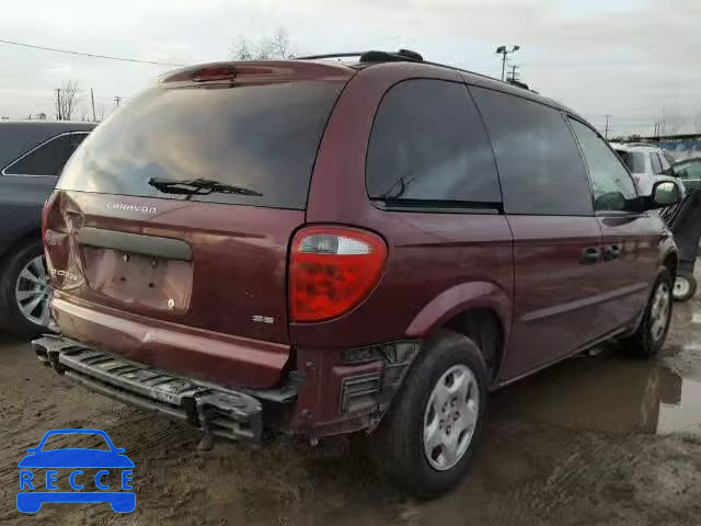 2003 DODGE CARAVAN SE 1D4GP25343B109775 image 3