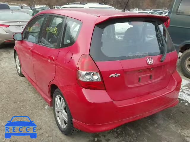 2008 HONDA FIT SPORT JHMGD38678S032309 image 2